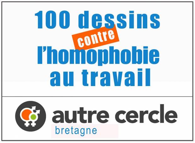 100 dessins pour lutter contre l’homophobie et la transphobie dans le monde du travail 