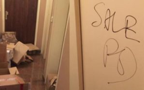 Les locaux de « Garçon Magazine » couverts de tags homophobes